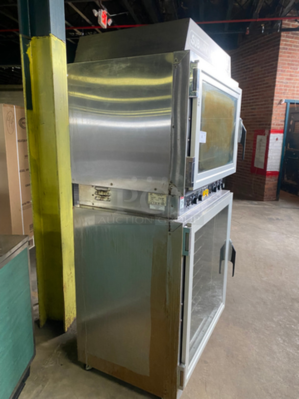 GREAT! Duke Stainless Steel Commercial Oven Proofer! With View Through Doors! With Metal Racks! On Casters! Working When Removed! Model: AHPO-618 SN:30JBJF0039 208V 60HZ 3 Phase - Image 2 of 10