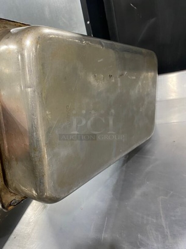 Stainless Steel Steam Table/ Prep Table Food Pan! With Single Food Pan Lid! 2x Your Bid! - Image 5 of 5