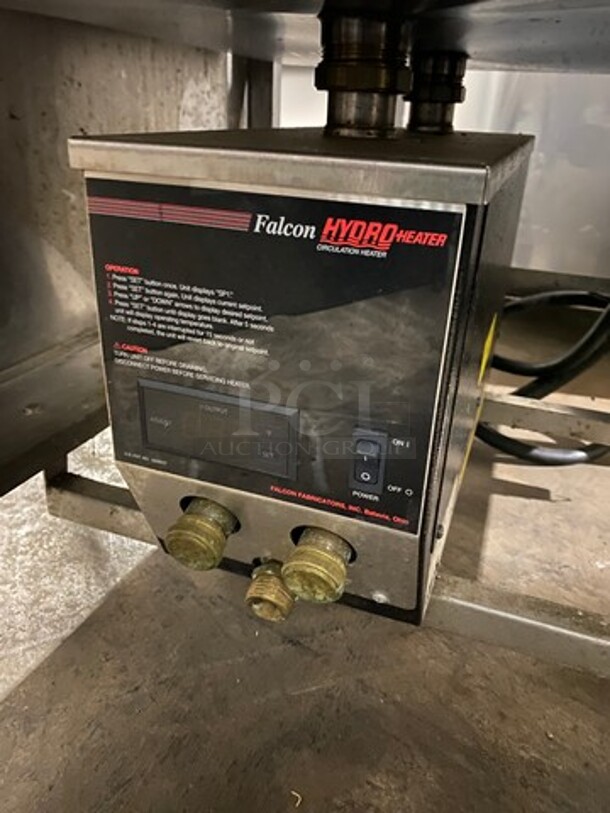 Elkay Commercial Pasta Cooker/ Rethermalizer! With Back Splash! All Stainless Steel! On Legs! WORKING WHEN REMOVED! Model: RTB14SL 208V 3 Phase - Image 7 of 12