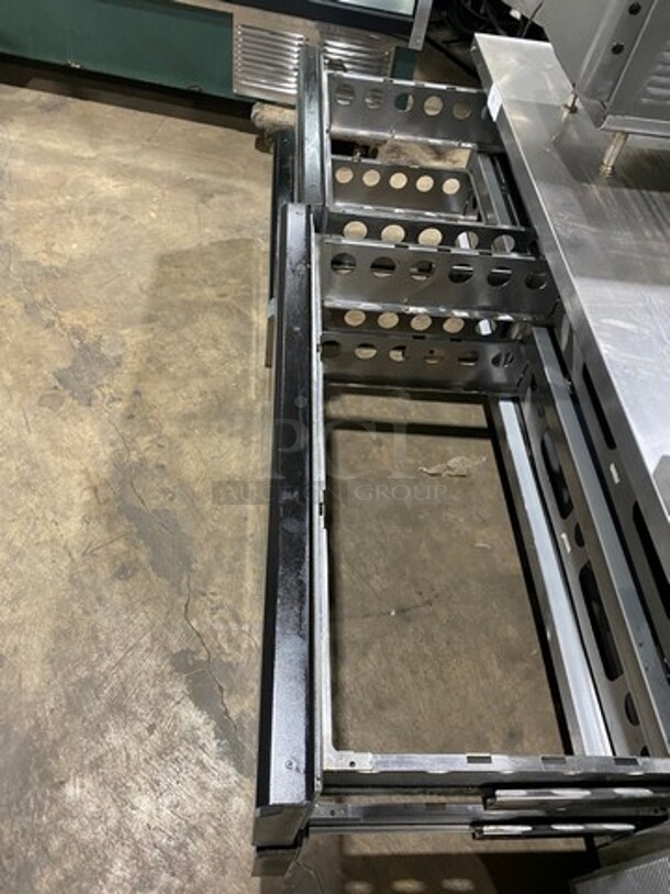 Silver King Commercial Refrigerated Chef Base! With 4 Drawer Storage Space! All Stainless Steel! On Casters! Model: SKRCB84H SN: SAJB65620A 115V 60HZ 1 Phase - Image 5 of 8