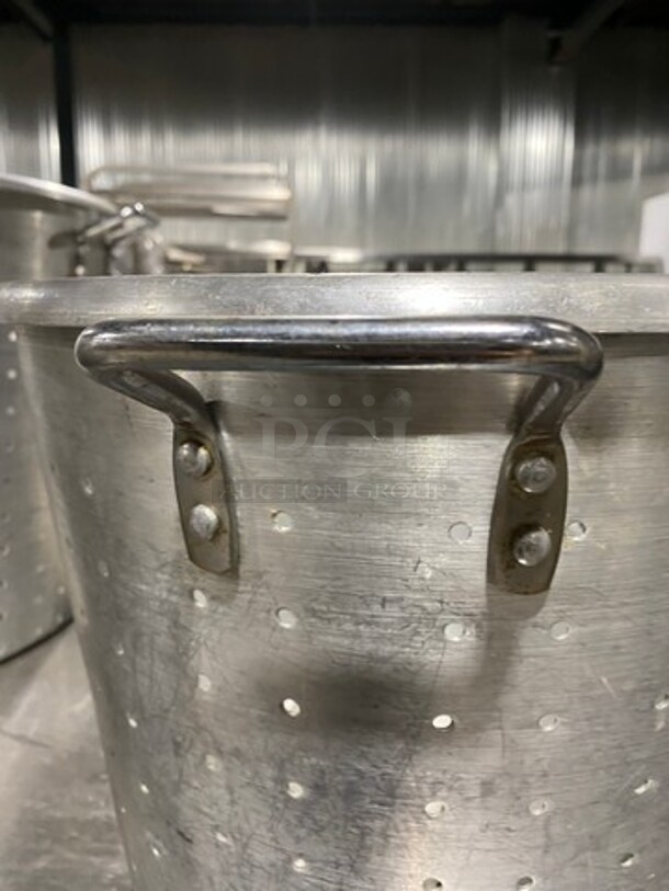 Metal Perforated Pot! With Handles! - Image 4 of 5