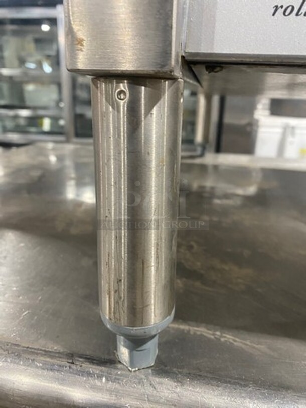 APW Wyott Commercial Countertop Hot Dog Roller Grill! All Stainless Steel! On Legs! Model: HRS755T SN: 022441105049 208/240V 60HZ 1 Phase - Image 10 of 11