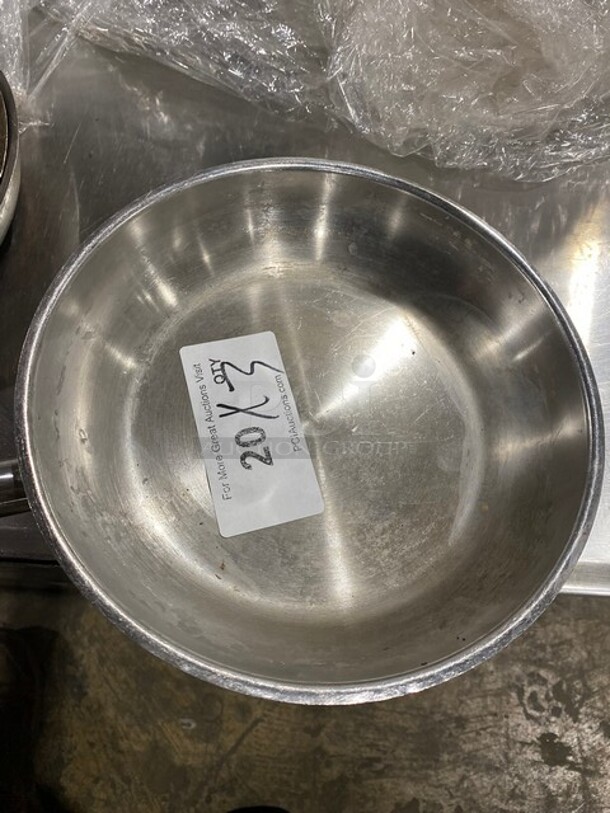 Stainless Steel Pans! 3x Your Bid! - Image 2 of 4