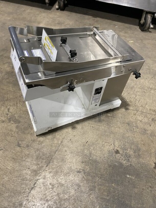 Sweet! Oliver Mini Chip Slicer! Model 738 Serial 18963! 115V 1 Phase! Working!  - Image 2 of 7