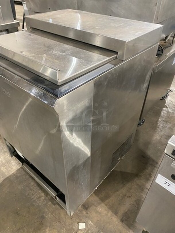 Beca Commercial Undercounter Glass Chiller! All Stainless Steel! On Legs! Model: BGFS124 SN: 00003123 115V - Image 2 of 9