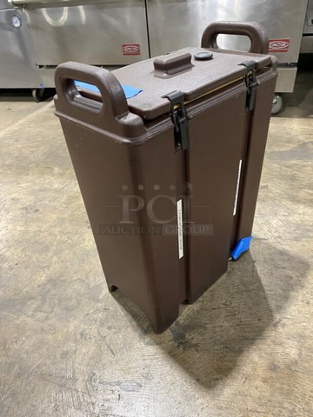 Cambro Insulated Beverage Dispenser/ Holder! With Side Handles! With Lid! - Image 2 of 5