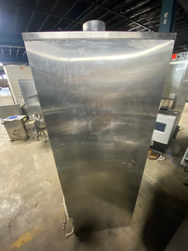 Commercial Single Door Natural Gas Powered Smoker! All Stainless Steel! - Image 4 of 9