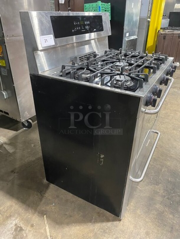 Frigidaire 5 Burner Stove! With Oven Underneath! Metal Oven Racks! All Stainless Steel! - Image 2 of 12