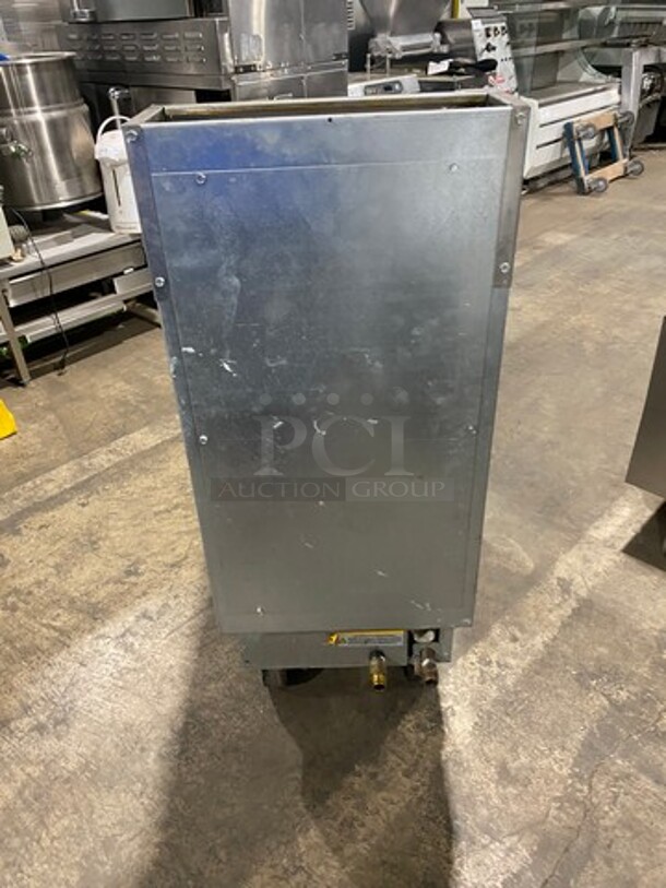 Imperial Commercial Natural Gas Powered Commercial Pasta Cooker/Rethermalizer! With Backsplash! All Stainless Steel! WORKING WHEN REMOVED! Model: IRT14GBM SN: 04256821! - Image 3 of 9