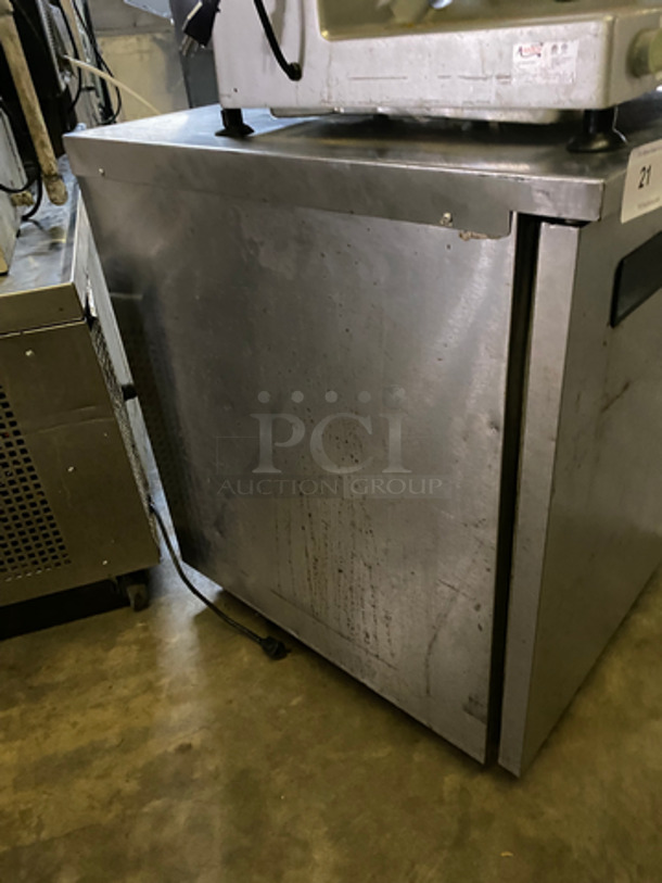 Commercial Refrigerated Single Door Lowboy/Worktop Cooler! All Stainless Steel! - Image 4 of 7