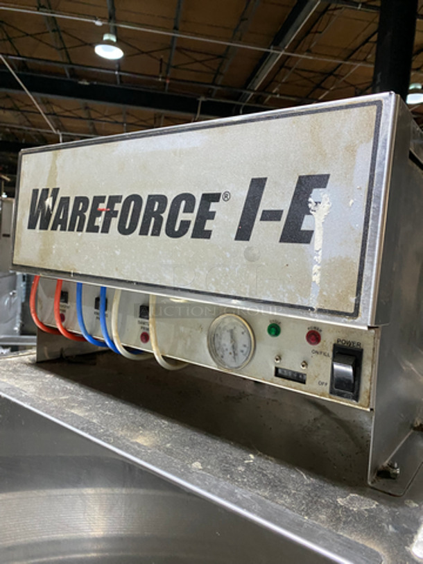 NICE! Wareforce Commercial Heavy-Duty Pass-Through Dish Washer! All Stainless Steel! On Legs! Model: WAREFORCEIE SN: 14J298447 115V 60HZ 1 Phase - Image 8 of 10