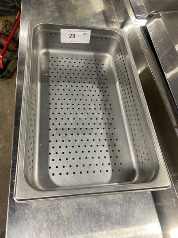 Perforated Pans!