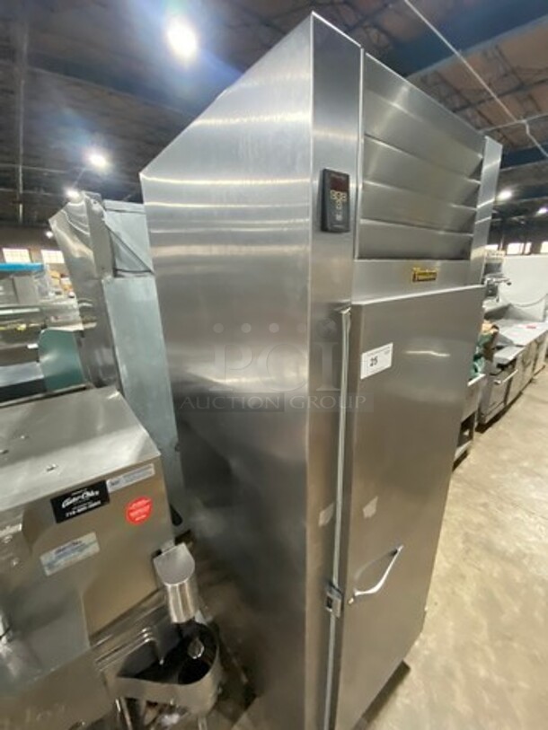 Traulsen Commercial Single Door Reach In Refrigerator! Solid Stainless Steel! On Legs! Model: RHT132WUTFHS SN: T92797D05 115V 60HZ 1 Phase - Image 3 of 9