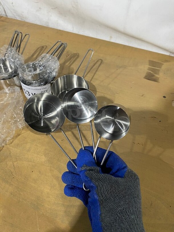 Stainless Steel Measuring Cups! 3x Your Bid! - Image 4 of 6