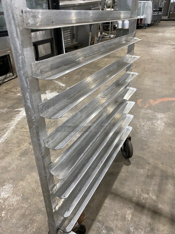 Metal Commercial Pan Transport Rack! On Casters!  - Image 4 of 5