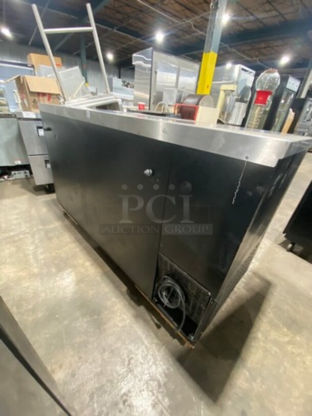 Micro Matic Commercial Refrigerated Dual Tower Kegerator! With 2 Door Storage Space Underneath! NO TOWERS! Model: MDD68 SN: 11100491M 115V 60HZ 1 Phase - Image 3 of 8