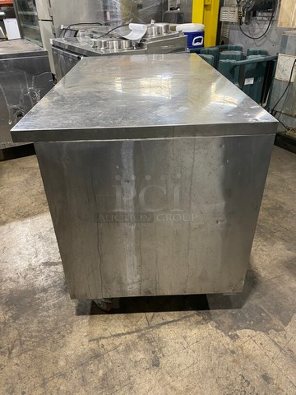 Leader Commercial 2 Door Lowboy/ Worktop Cooler! All Stainless Steel! On Casters! Model: LB60SC SN: GA01M1701A 115V 60HZ 1 Phase - Image 2 of 10