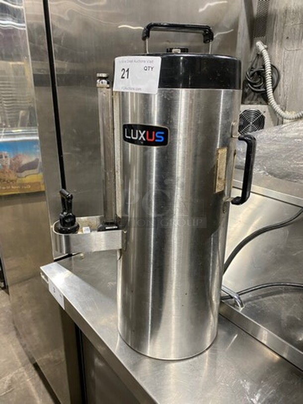 Fetco Commercial Countertop Beverage Dispenser! Thermoproved For Hot And Cold Beverages! All Stainless Steel! Luxus Edition! - Image 2 of 7