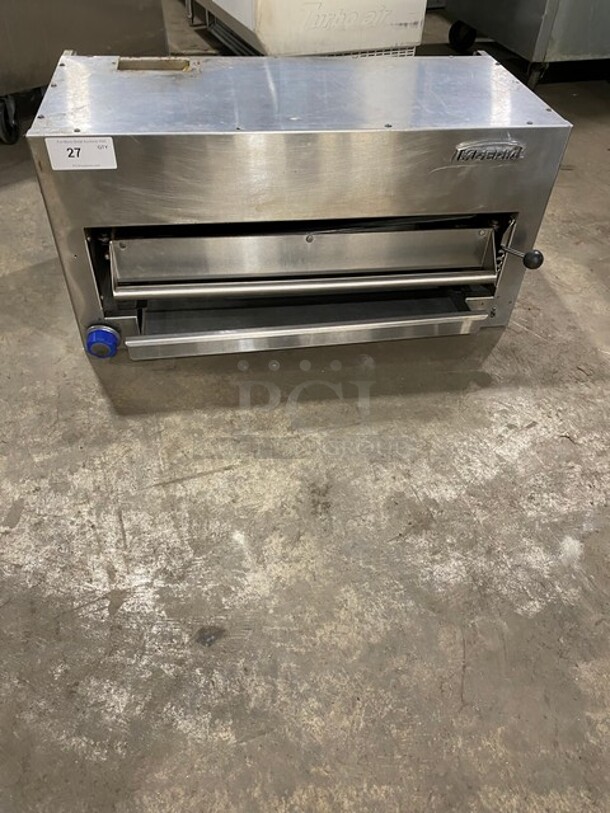 Imperial Commercial Countertop Electric Powered Salamander! All Stainless Steel!