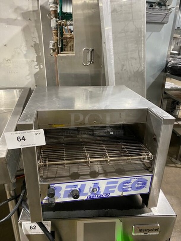 Belleco Countertop Commercial Conveyor Toaster! All Stainless Steel! Electric! Model: JT3HC SN: 11061708502 208V 60HZ 1 Phase