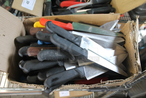 50 SHARPENED Stainless Steel Chef Knives. 50 Times Your Bid! - Image 1 of 2