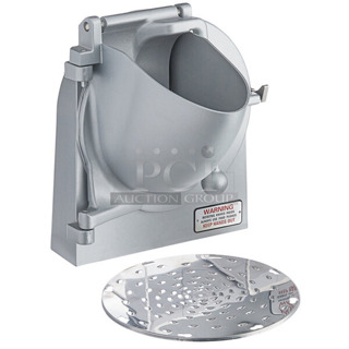 BRAND NEW SCRATCH AND DENT! Avantco 177MX20SHRDR Metal Pelican Head Shredder Attachment for MX20