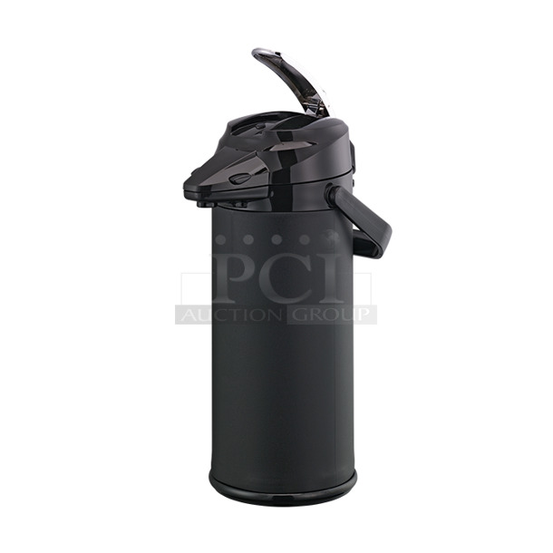 BRAND NEW! Signa-Air Vacuum Insulated 2.5 Liter Matte Black Air Pot. 