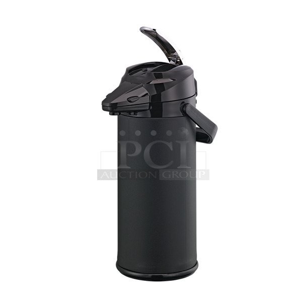 BRAND NEW! Signa-Air Vacuum Insulated 2.5 Liter Matte Black Air Pot.  - Image 1 of 9