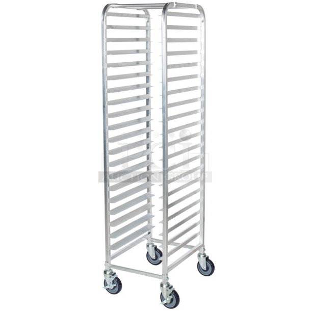 BRAND NEW SCRATCH AND DENT! Regency 600STPR20KD 20 Pan Aluminum Steam Table Pan Rack - Unassembled. May Be Missing Pieces. - Image 1 of 3