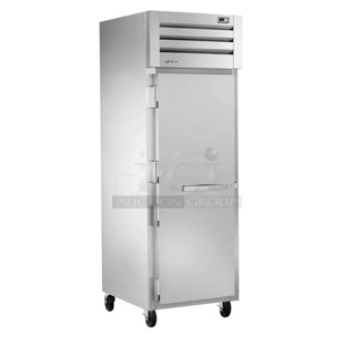 BRAND NEW! 2016 True STR1R-1S ENERGY STAR Stainless Steel Commercial Single Door Reach In Cooler. Tested and Working!