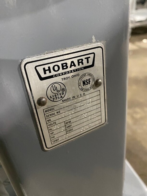 Hobart Commercial 20QT Planetary Mixer! With Spiral Hook Attachment! Model: A200T SN: 11216265! 115V 60HZ 1 Phase! - Image 5 of 9