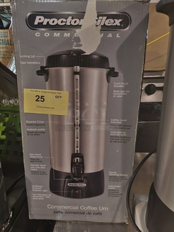 Proctor Silex Commercial Coffee Urn|Brand New Open Box! - Image 4 of 4