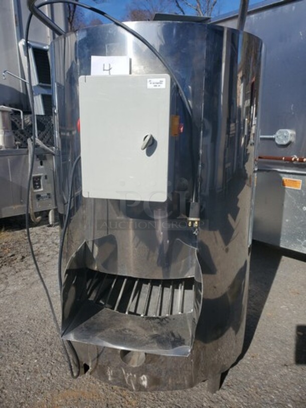 Commercial Electric Potato & Vegetable Peeler 30X30X47 - Image 1 of 10