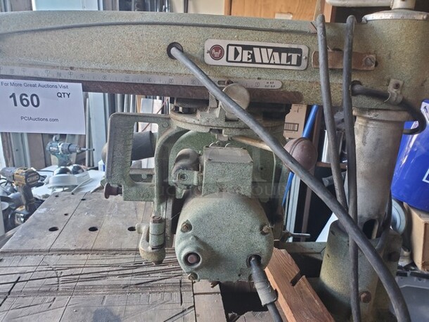 DeWalt Vintage Table Saw 33X27X36 - Image 2 of 3
