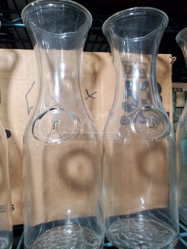 1 liter Carafe - Glass, Clear - Image 2 of 4