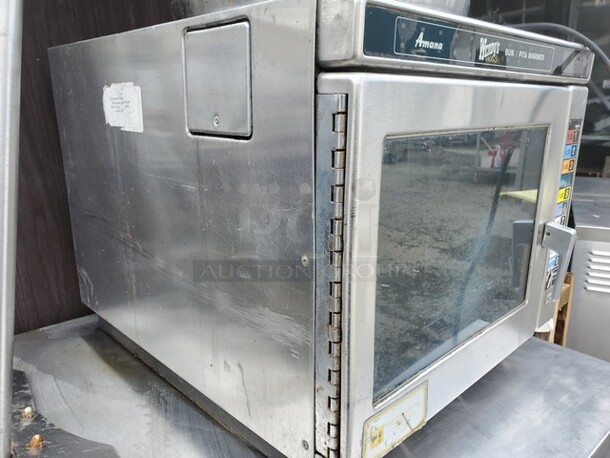 Amana  WDYRC 208/230V Commercial Microwave, Unknown condition!   - Image 3 of 6