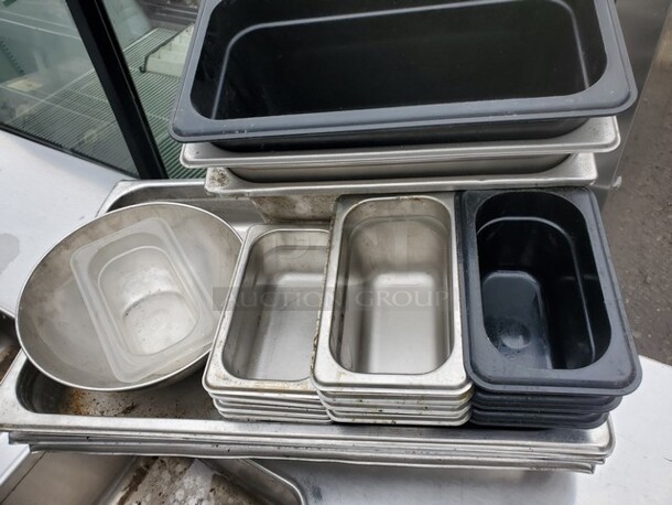 ALL ONE MONEY Lot of 18 Miscellaneous Food Pan! - Image 3 of 3
