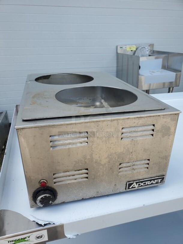 Adcraft FW-1200W Countertop Food Warmer|120V|15"X23"X9" - Image 1 of 5