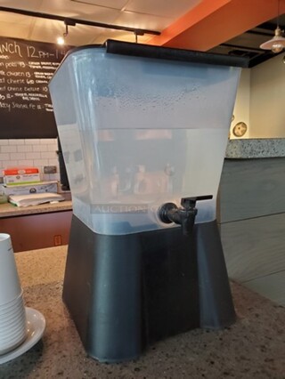 Beverage / Juice Dispenser with Black Stand