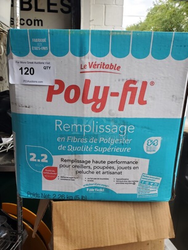 Fairfield Poly-Fil
1 Box - Image 1 of 2
