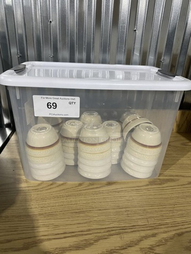 All One Money! Syracuse China Saucers! - Image 1 of 10