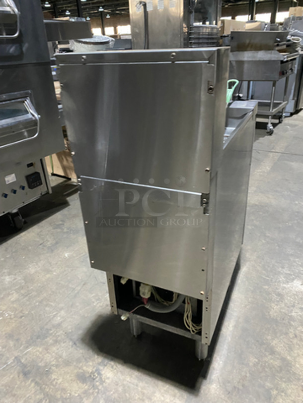 WOW! Frymaster Commercial Electric Powered Deep Fat Fryer! With 2 Frying Baskets! All Stainless Steel! On Legs! Model: H114SC SN: 0101NA0068 208V 60Hz 3 Phase - Image 3 of 9