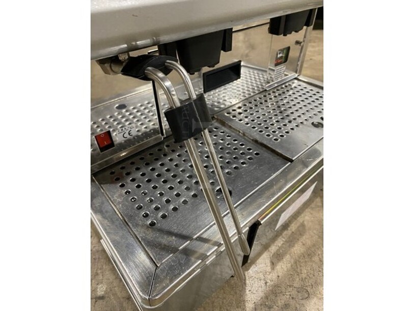 Nice! Astoria Espressso Machine All Stainless Steel!  220V 60HZ  Model Ak2AA - Image 7 of 9