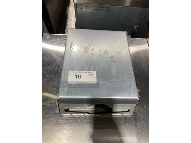 Brand New! Stainless Steel Paper Towel Wall Dispenser! - Image 1 of 3