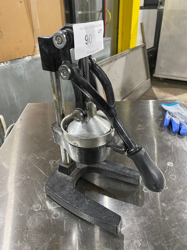 Commercial Countertop Manual Citrus Juice Press!  - Image 2 of 6