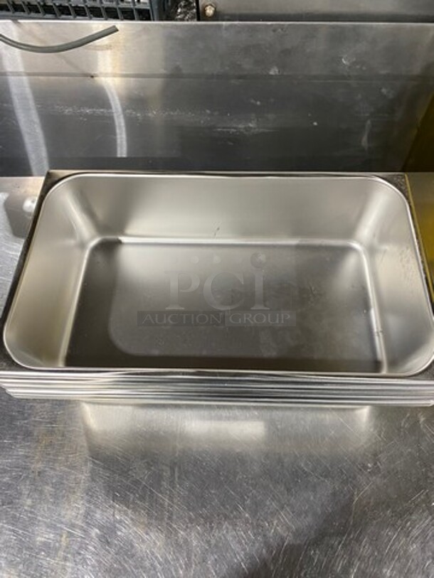 Vollrath Commercial Steam Table/ Prep Table Food Pans! All Stainless Steel! 5x Your Bid! - Image 2 of 5