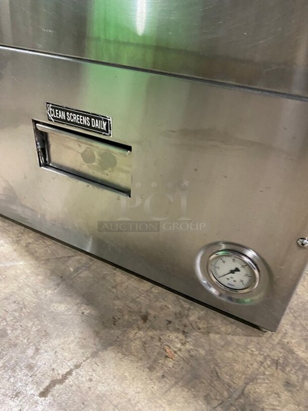Nice! CMA Commercial Undercounter Dishwasher! All Stainless Steel! Natural Gas Powered! Model: CMA180UC 208V 60HZ 1 Phase - Image 7 of 8