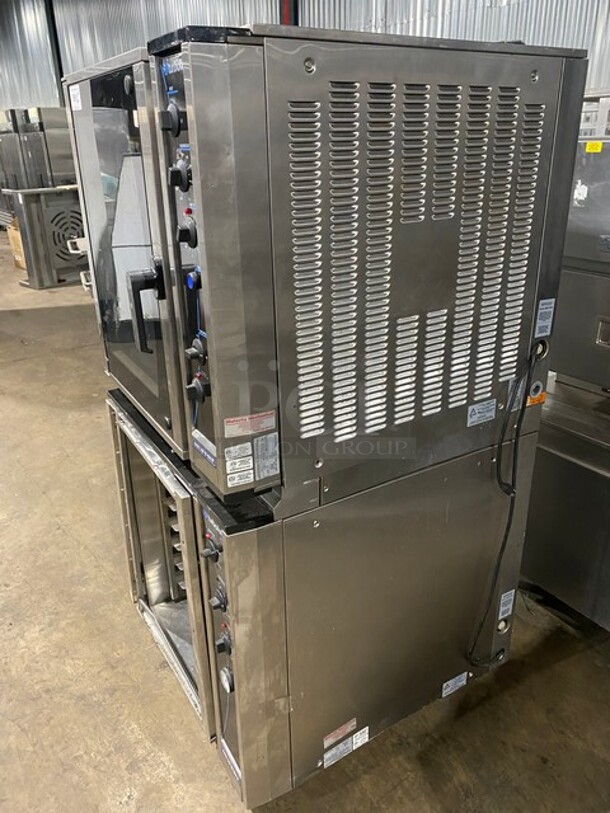Moffat Turbofan Commercial Double Deck Convection Oven! With One View Through Door! All Stainless Steel! Model E85A8HLD Serial 436157! 110/120v! On Casters! - Image 4 of 12