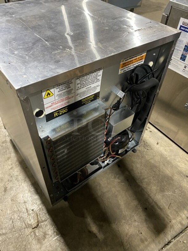 LATE MODEL! Delfield One Door Lowboy/Worktop Cooler! Model 406Star2 Serial 2204820201897! On Casters!  - Image 4 of 8