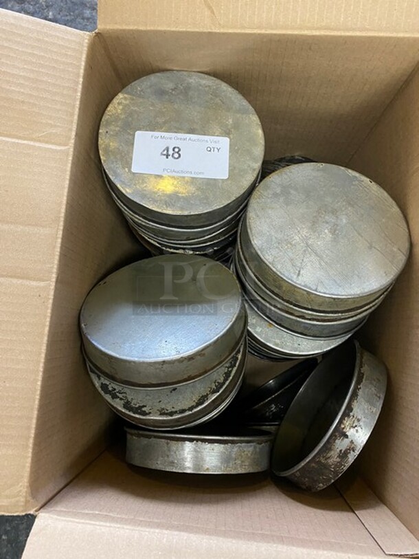 All One Money! Tin 8" Cake Pans! - Image 1 of 5